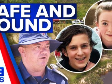 Missing children found in bushland in rural NSW | 9 News Australia