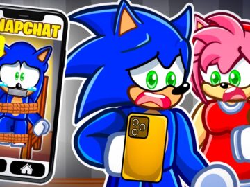 Baby SONIC Was KIDNAPPED In Roblox Snapchat!