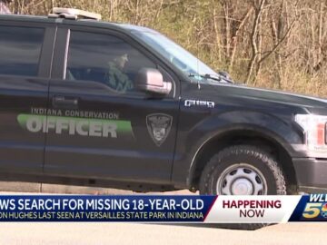 Crews continue search for missing 18-year-old last seen at state park in Indiana