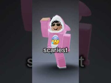 Joining the SCARIEST game on roblox.. (⚠️SCARY⚠️) #roblox #shorts