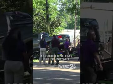 AMBER Alert cancelled after abducted one-year-old found safe in Baton Rouge