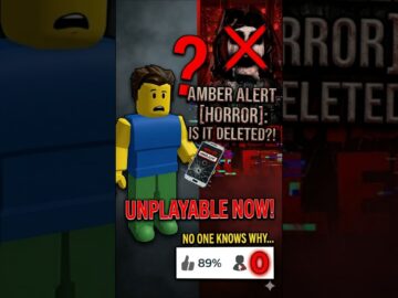 WHY WAS AMBER ALERT DELETED?! 🚨 #roblox #amberalert