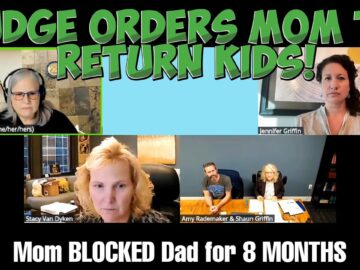 Mom Tried to Block Dad – Judge Forces Her to Hand Over Kids!