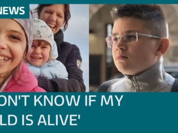 ‘You imagine the worst’: Families’ desperate search for the missing children of Ukraine | ITV News