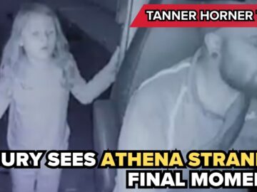 Jury watches video of Athena Strand’s abduction and killing