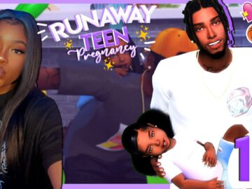 Daddy Daughter Day 💜 (gone WRONG?)👀 | Runaway Teen Pregnancy Challenge #15