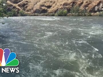 One child dead, one missing after falling into California river