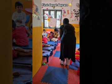 First day of Dada’s girl at daycare 😥| Emotional moment 🥺 #youtubeshorts #shortsfeed