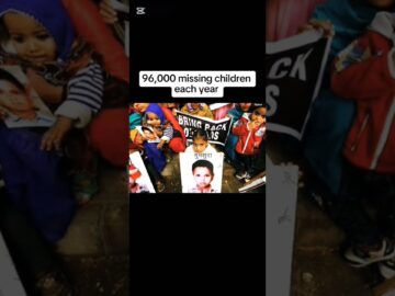 Countries With The Most Missing Children 😳, subscribe #shortvideo #unknownreality #scary