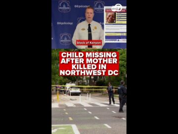 DC AMBER ALERT: 2-year-old missing after mother shot and killed in Northwest DC
