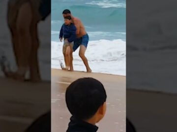 Bystanders Rescue Little Boy from Drowning | Shorts