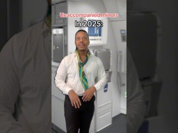 Kids just arent the same 🫢😂 #unaccompaniedminor #relatable #flightattendant #viralshort