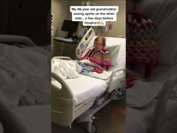 She saw a Ghost in Hospice? #shorts #paranormal