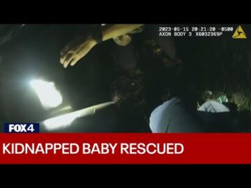 Fort Worth police rescue kidnapped baby found in trash