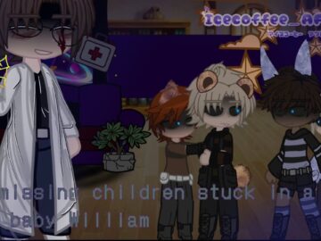 The missing children stuck in a room with baby william(my au/read warning ⚠️:)