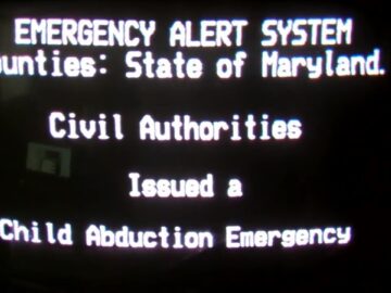EAS: Child Abduction Emergency for Maryland (2/12/2010)