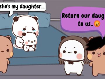 Bubu Dudu Found a LOST Child! 🥺😔 (Part-2) |Peach Goma| |Animation| |Bubuanddudu|