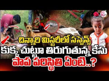 కుక్క చుట్టే చిన్నారి మిస్సింగ్ మిస్టరీ | Kakinada Jahnavi Missing Updates | Kakinada Latest News