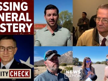 Dangerous desert mountains complicate search for missing general with UFO ties | Reality Check