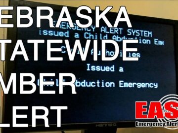 Emergency Alert System (EAS) – Child Abduction Emergency (Amber Alert – Nebraska) . 8.2019
