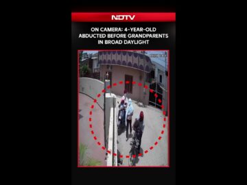 On Camera, 4-Year-Old Abducted Before Grandparents In Broad Daylight