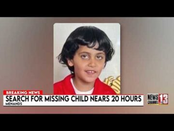 Police: No foul play suspected, as search continues for missing child in Menands