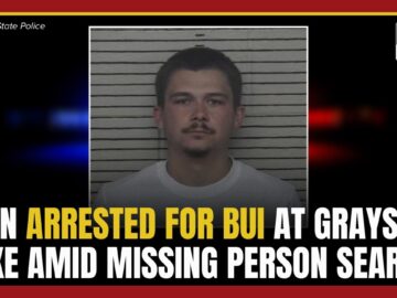 Man arrested for boating under the influence at Grayson Lake amid missing person search