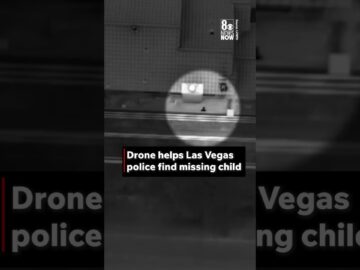 Drone Helps Las Vegas Police Find Missing Child #news #vegas #LVMPD