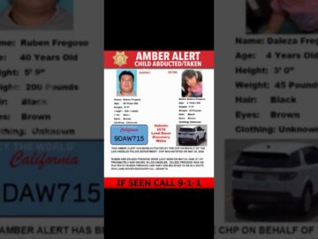 🚨Amber Alert🚨 May 26,2026Missing 4 year old 3 feet tall, 45 pounds, black hair and brown eyes