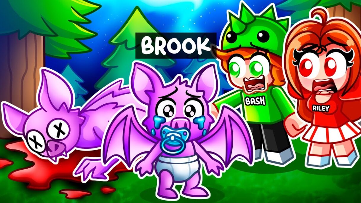 I Pretended To Be BABY BAT MONSTER In 99 Nights In The Forest!