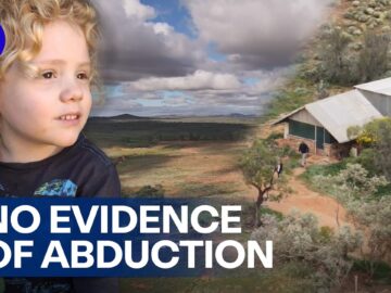 Police find ‘no evidence of abduction’ in search for missing boy | 9 News Australia