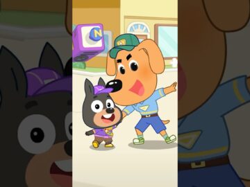 Let’s Find the Missing Letters with Sheriff Labrador #abc #alphabet #shorts