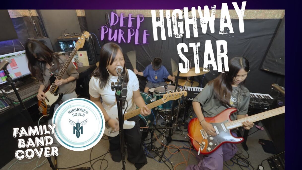 HIGHWAY STAR by Deep Purple | Missioned Souls – family band studio cover