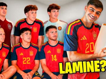 JUGADORES de ESPAÑA DIBUJAN a FUTBOLISTAS *Adivina el jugador*