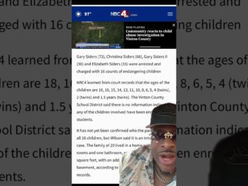 16 Children were rescued from an Ohio home after being blocking their room for four years!!!🤯🚨 #ohio