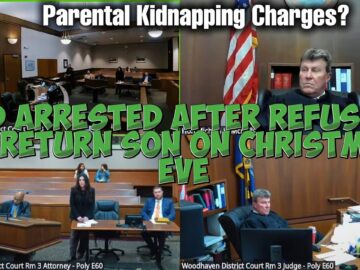 Dad CHARGED with Parental Kidnapping After Keeping Son Past Christmas