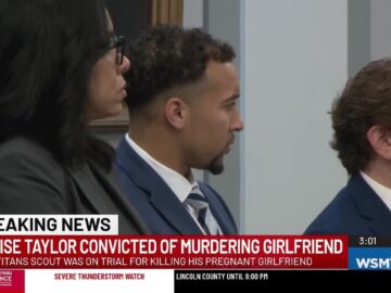 Former Titans scout Blaise Taylor convicted of murdering girlfriend