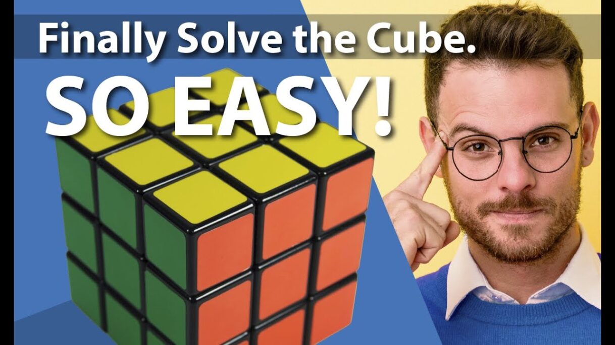 Easiest Solve For a Rubik’s Cube | Beginners Guide/Examples | STEP 1