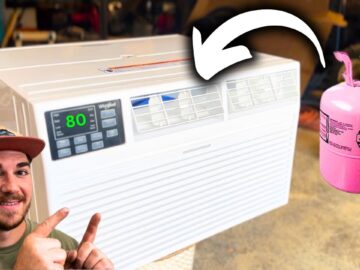 How To Recharge Your Window Air Conditioner in MINUTES.