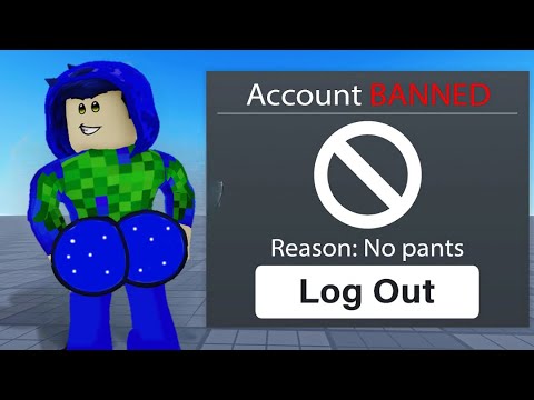 I GOT BANNED IN ROBLOX… 😱