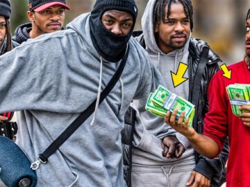 Staring at GANGSTERS in the Hood, Then Giving Them Money!