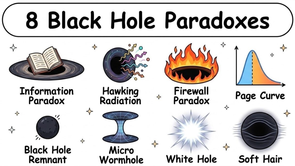 Every Theory About The Black Hole Information Paradox