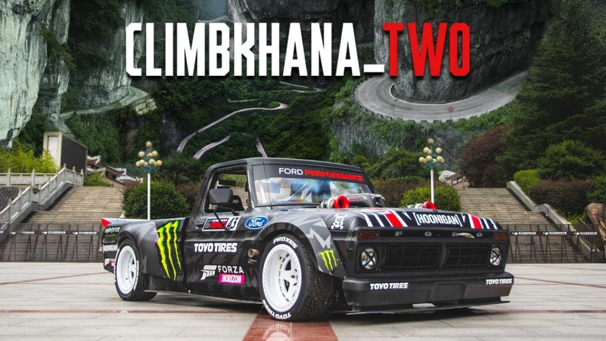 Ken Block’s Climbkhana TWO: 914hp Hoonitruck on China’s Most Dangerous Road; Tianmen Mountain
