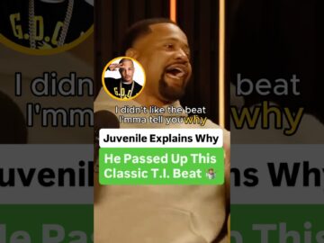 Juvenile Explains Why He Passed Up This Classic T.I. Beat 🤷🏽