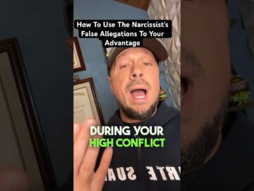 How To Use The Narcissist’s False Allegations To Win In Court #childcustody #divorce #narcissism