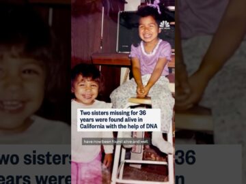 Two sisters missing for 36 years were found alive in California with the help of DNA