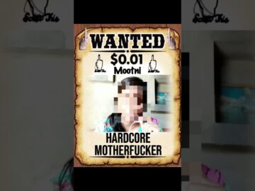 🚨WANTED LESBIAN WORTHLESS MOOTNI For 1 Cent Only MISSING & ENDANGERED SPECIES From Another Planet🚨