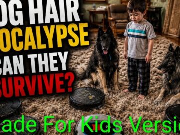 (Kids Version) Can Any Robot Vacuum Handle THIS Much Dog Hair? 😂