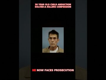 30 year Old Child Abduction Solved-A Killers Confession #Shorts