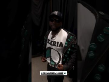 Davido Takes Oyo School Kids Abduction To World Cup For More Awareness
